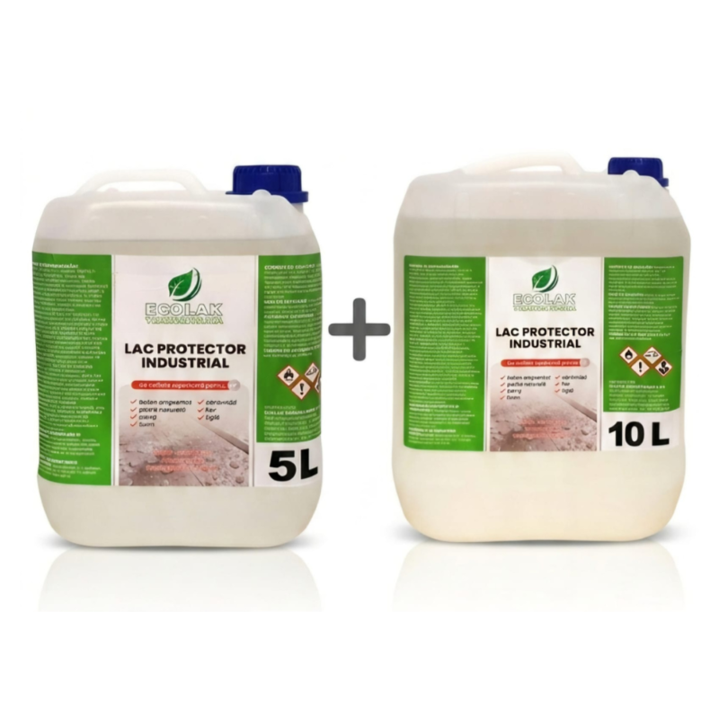 Combo Pack 5L + 10L - Lac acrilic protector Ecolak